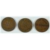 Image 2 : INDIAN CENT LOT: ALL XF: 1884, 1885 AND 1894 ALL SEMI KEY DATES