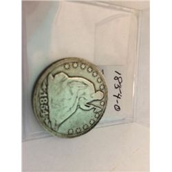 1854-O SEATED LIBERTY HALF DOLLAR