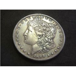 1888 MORGAN SILVER DOLLAR XF-45