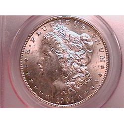 1904-O Morgan Dollar Ch MS64 PCGS