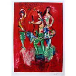 LARGE CHAGALL GICLEE  CARMEN  42 X 30  W/COA