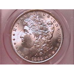 1885-O Morgan Dollar Ch MS64+ PCGS (Should be MS-65)