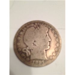 1897-O SILVER BARBER HALF DOLLAR