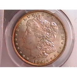 1886 Morgan Dollar Ch MS64 PCGS