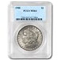 1900 MORGAN SILVER DOLLAR MS64 PCGS