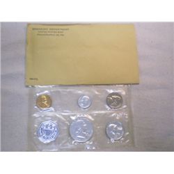 1961 ORIGINAL SILVER PROOF SET SEALED ORIGINAL ENVELOPE
