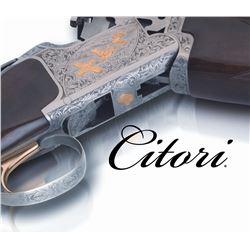 Exclusive one-of-a-kind Citori Supergrade Browning Shotgun w/Baron Engraving