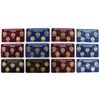 Image 1 : Collection of 12 sets Commemorative quarters