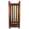Image 1 : Mission oak umbrella stand with original finish