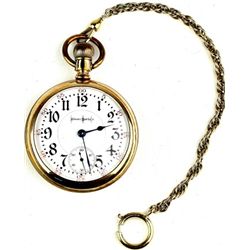 Illinois Watch Co. Bunn Special open face
