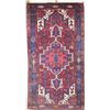 Image 1 : Fine Hamedan wool rug C. 1950's