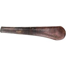 Miles City Saddlery scabbard with sharp stamped