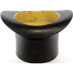 Terrific antique top hat spittoon