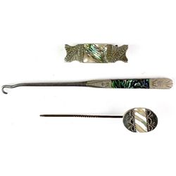 Collection of 3 Canon City Prison made items