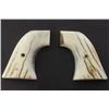 Image 1 : Pair stag grips for Colt SA marked Jennings