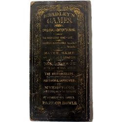 1866 pat'd board game "The Checkered Game