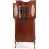 Image 1 : Fancy mahogany music stand, upper stepped