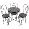 Image 1 : Old Childs ice cream parlor set with table and 3