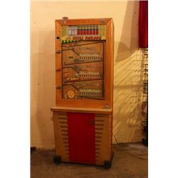 Vintage Bally Skill Parade 5cent machine