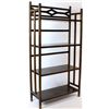 Image 1 : Small oak 4 shelf bookcase with original