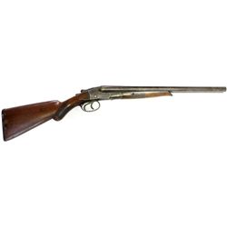 Shattuck double barrel 12 ga. shotgun