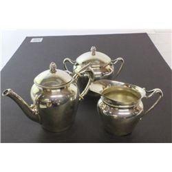John B. Stetson 3pc coffee service, includes
