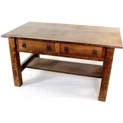 Mission Arts & Crafts writing desk