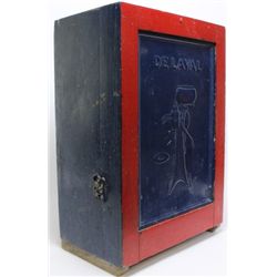 Antique DeLaval Cream separator cabinet