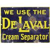 Image 1 : Original DeLaval Cream separator enamel sign