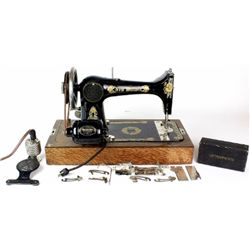 C. 1920's New Willard sewing machine