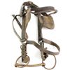 Image 2 : Early leather headstall with snaffle bit