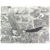 Image 1 : "The Eagle Flies Free II" lithograph signed