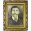 Image 1 : Victorian framed charcole photo of unidentified