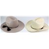 Image 1 : Two cowboy hats include felt Akubra 7 1/2"