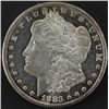 Image 1 : 1883 CC Morgan silver dollar.