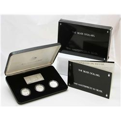 1990 Masterpieces in Silver - The Silver Dollars