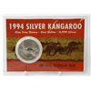 Image 1 : 1994 Australian 1oz Silver Proof Kangaroo