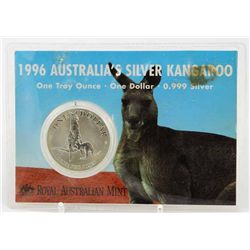 1996 Australian 1oz Silver Proof Kangaroo