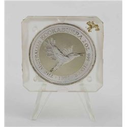 1996 Australian Kookaburra 2oz Silver Specimen Coin