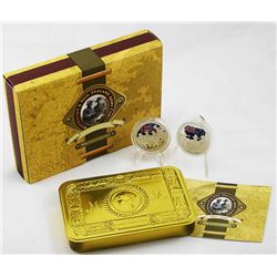 2005 Australia and New Zealand 1oz Silver Two Coin Set