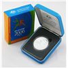 Image 1 : 2006 Melbourne Commonwealth Games $5 Silver Proof Coin - Baton Relay