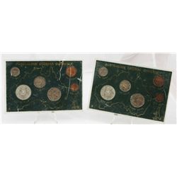 Unofficial Mint Sets with all coins 1966 & 1967
