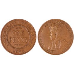 1925 Australian KGV Penny