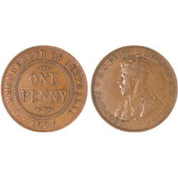 1925 Australian KGV Penny