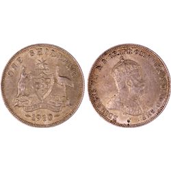 1910 Australian KEVII Shilling