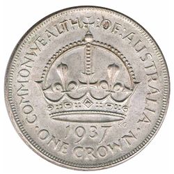 1937 Australian KGVI Crown