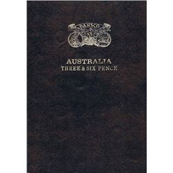 Australian Three and Sixpence Complete Set - Missing only 1922/1