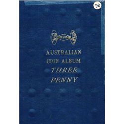 Australian Threepence Complete Set - Missing only 1922/1