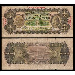 1928 Riddle/Sheehan KGV Ten Shilling Note