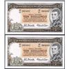 Image 1 : 1961 Coombs/Wilson QEII Ten Shilling Consecutive Pair